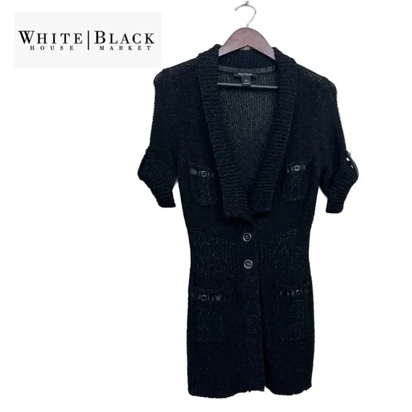 White House Black Market Textured Knit Sweater - Picture 2 of 6